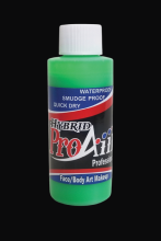 ProAiir HYBRID Vert Fluo- Fard liquide pour aérographe - 2oz (60 ml) - Waterproof
