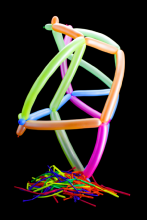 100 ballons  modeler mix de couleurs fluo 5 x150 cm