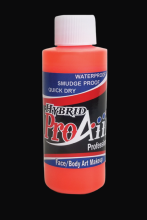 ProAiir HYBRID Orange Fluo- Fard liquide pour aérographe - 2oz (60 ml) - Waterproof