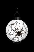 Lampion toile d'araignes - 20 cm