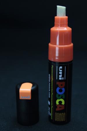 Marqueur POSCA 8 mm UV Orange Fluo