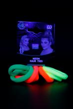 Set de 8 elastiques fluo cheveux 