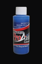 ProAiir HYBRID Bleu Fluo - Fard liquide pour aérographe - 2oz (60 ml) - Waterproof